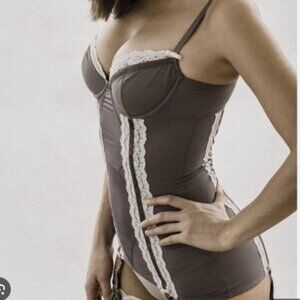 vintage y2k lace Victoria's Secret Corset Bustier 36B lingerie